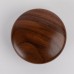 Knob style A 55mm walnut lacquered wooden knob